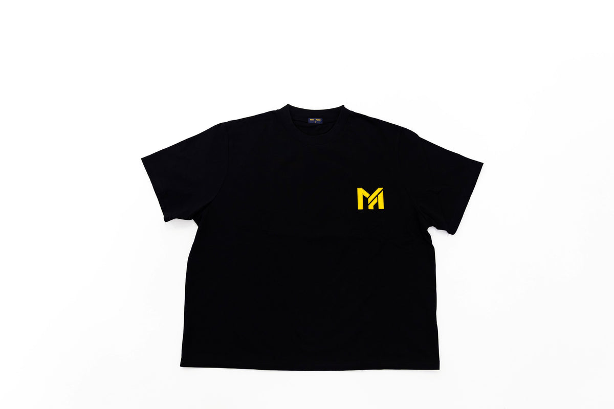 T-shirt icône de sport jaune