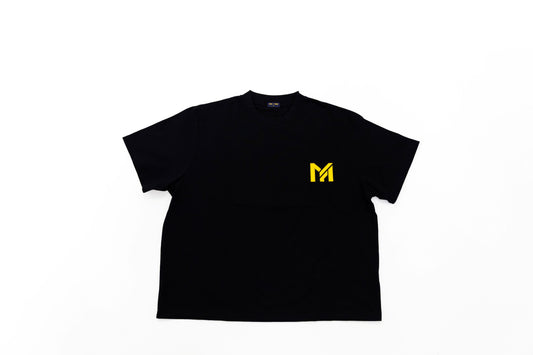 T-shirt icône de sport jaune